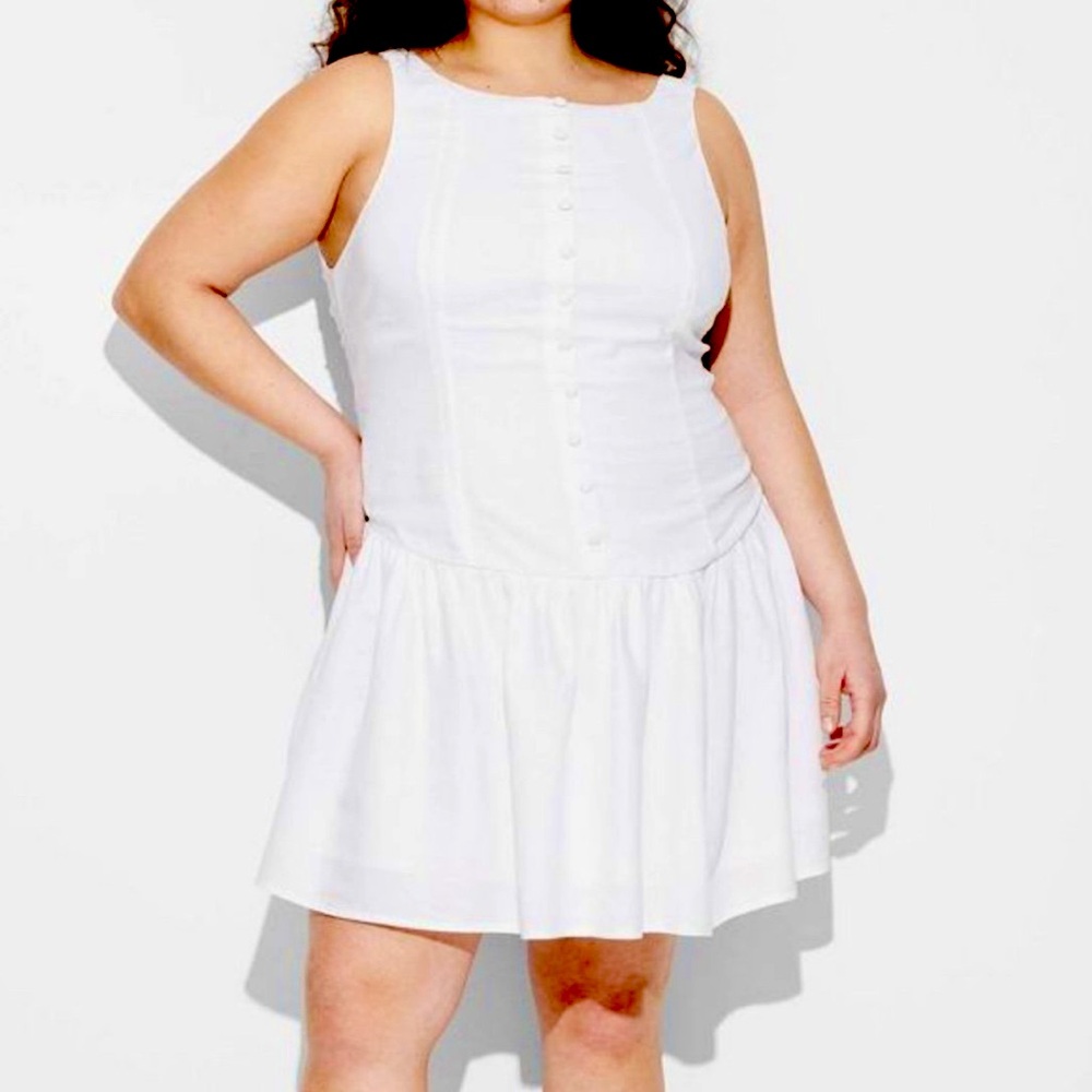 Wild Fable Women's Drop Waist Mini Sundress‎